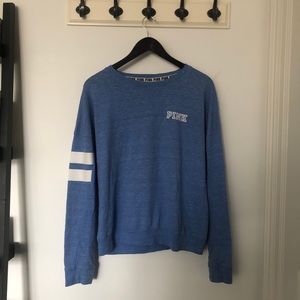 PINK blue long sleeve tee